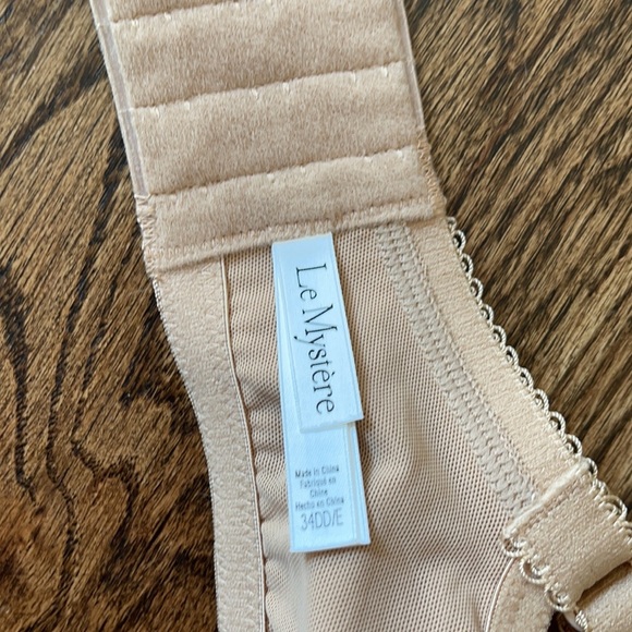 NWT Le Mystere Lace Tisha Natural Bra 34DD/E - Picture 7 of 11